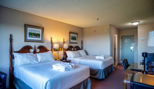 Standard Double Room, 2 Double Beds, 3rd Floor