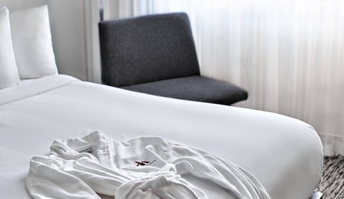 Room, 1 King Bed with Sofa bed (Hearing Accessible)