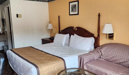 1 King Bed with Sofa bed, Non Smoking