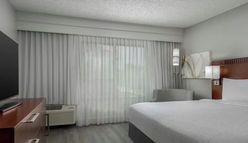 Room, 1 King Bed with Sofa bed, Pool View