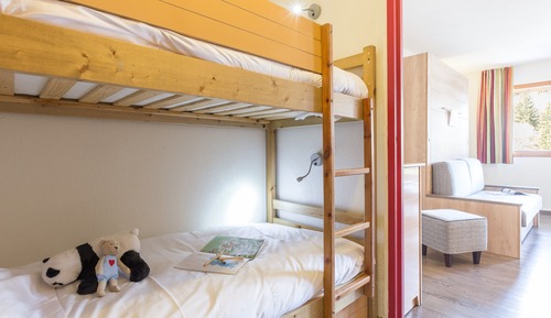 Studio for 4 people, 1 sleeping area