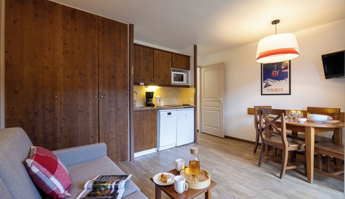 Studio 4 personnes - 1 coin nuit