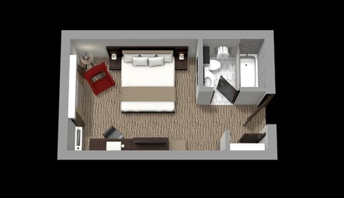 Room, 1 King Bed, Non Smoking
