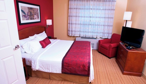 Suite, 1 King Bed with Sofa bed, Fireplace