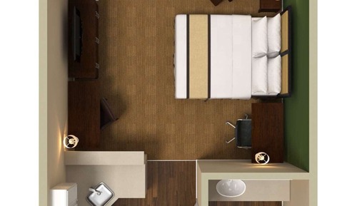 Studio, 1 Queen Bed, Accessible, Non Smoking