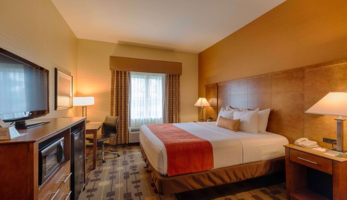 Suite, 1 King Bed, Non Smoking, Refrigerator & Microwave (with Single Sofabed)