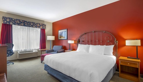 Standard Room, 1 King Bed, Non Smoking, Refrigerator & Microwave