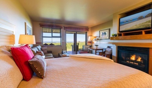 Ocean View Accessible Queen Studio with Sofa Sleeper (Not Pet-Friendly)