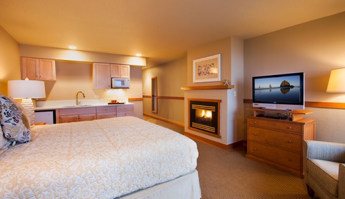 Ocean View King Studio (South Upper Level, Not Pet-Friendly)