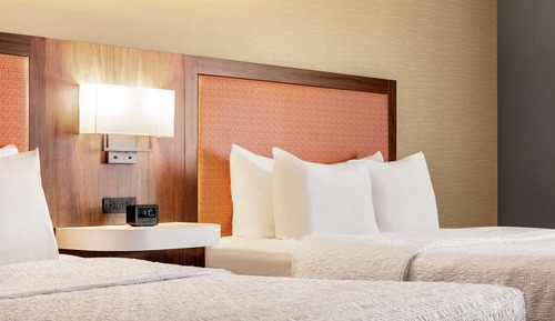 Two Queen Bed Studio Suite with Sofa Bed