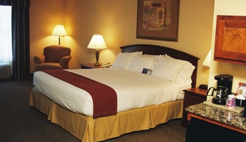 Suite, 1 King Bed, Accessible (Comm, Roll Shower)