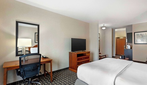 Suite, 1 King Bed with Sofa bed, Accessible, Refrigerator & Microwave (with Sofabed)