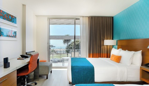 Room, 2 Double Beds, Ocean View
