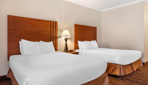 Standard Room, 2 Queen Beds, Non Smoking, Refrigerator & Microwave
