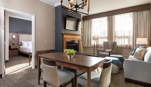 Suite, 1 King Bed, Accessible, Jetted Tub (Walk-in Shower;with Sofabed)