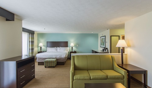 Suite, 1 King Bed with Sofa bed, Balcony