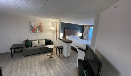 Suite, 1 King Bed with Sofa bed (Walk-In Shower)