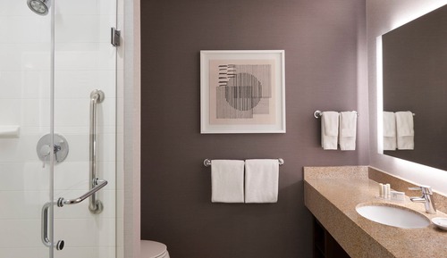 Suite, 1 King Bed with Sofa bed, Fireplace (Bathtub)