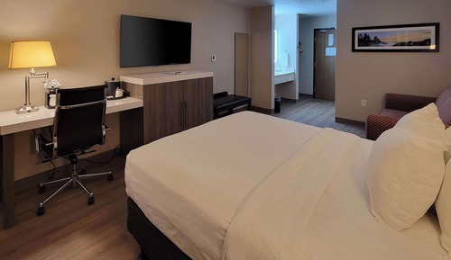 Suite, 1 Queen Bed with Sofa bed, Non Smoking