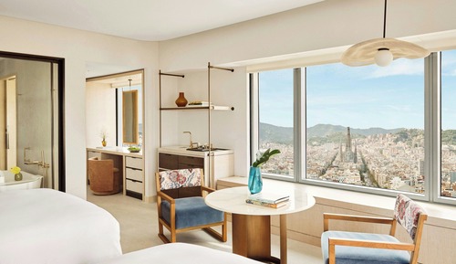 Room, 2 Double Beds, City View (Panorama City View)
