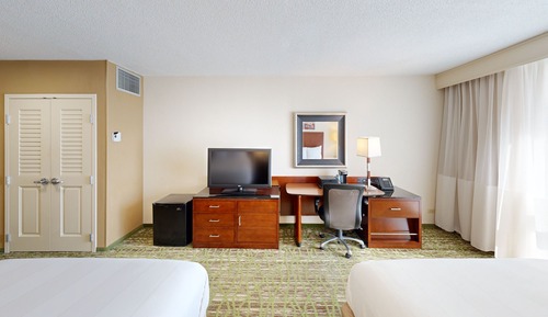 Room, 2 Double Beds (Mobility Accessible, Roll-In Shower)