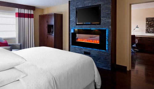 Presidential Suite, 1 King Bed with Sofa bed, Fireplace