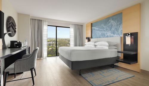 Club Room, 1 King Bed with Sofa bed (Mobility Accessible, Tub)