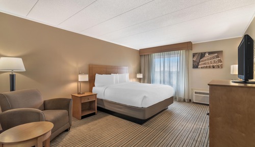 Standard Room, 1 King Bed, Non Smoking, Refrigerator & Microwave
