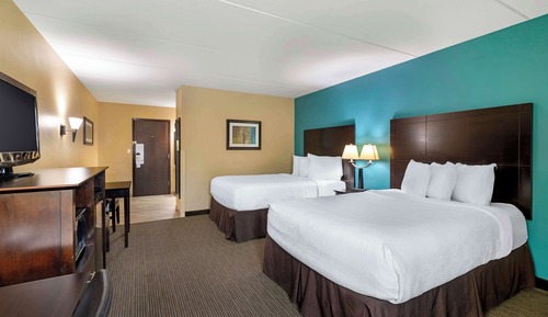 Standard Room, 2 Double Beds, Accessible, Non Smoking