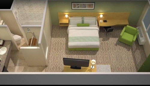 Standard Room, 1 Queen Bed, Non Smoking, Refrigerator & Microwave