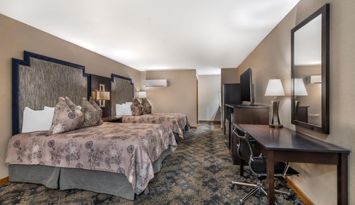 Standard Room, 2 Queen Beds, Non Smoking, Refrigerator
