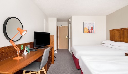 Standard Room, 2 Double Beds (Walk-In Shower)