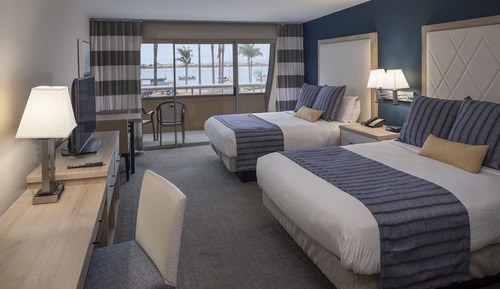 Standard Room, 2 Queen Beds, Balcony, Bay View