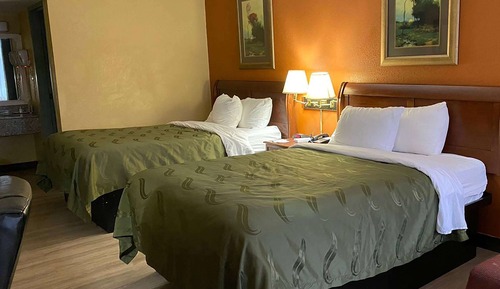 Room, 2 Double Beds, Non Smoking, Pool View