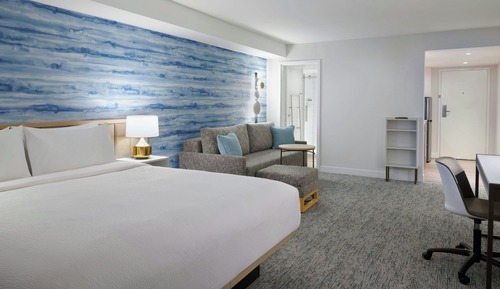 Studio, 1 King Bed with Sofa bed, City View
