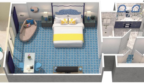 Room, 1 King Bed (Limited View)