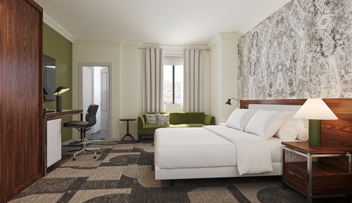 Room, 1 King Bed, Corner