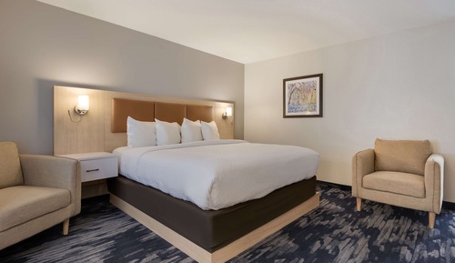 Standard Room, 1 King Bed, Non Smoking, Refrigerator & Microwave