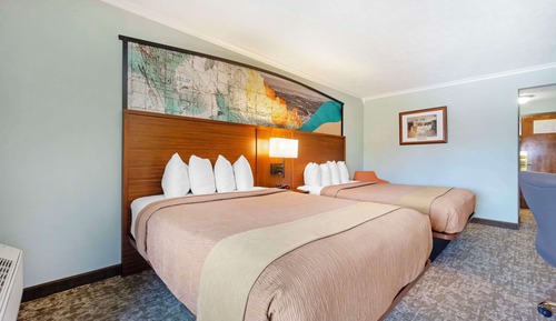 Standard Room, 2 Queen Beds, Non Smoking, Microwave