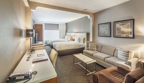 2 Queen Beds Studio Suites, (Kitchen)