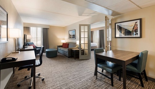 Suite, 1 King Bed, Non Smoking, Refrigerator & Microwave