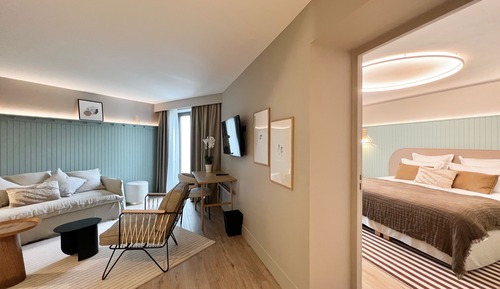 Garden level Junior Suite with terrace - Sea side