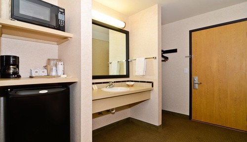 Suite, 1 King Bed, Non Smoking, Refrigerator & Microwave (Oversized Room;with Sofabed)