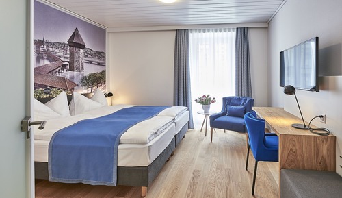 City Double Room, 1 King Bed (Noble)