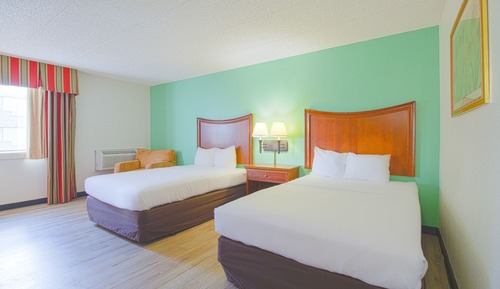 Room, 2 Double Beds, Kitchenette