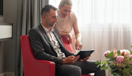 Suite, 1 King Bed with Sofa bed