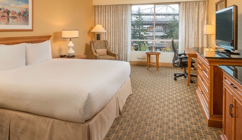 Deluxe Room, 1 King Bed, Courtyard View
