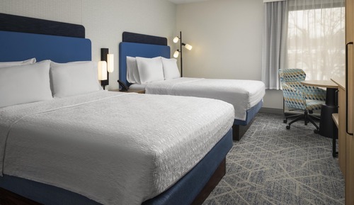 Room, 2 Queen Beds, Non Smoking, Refrigerator & Microwave