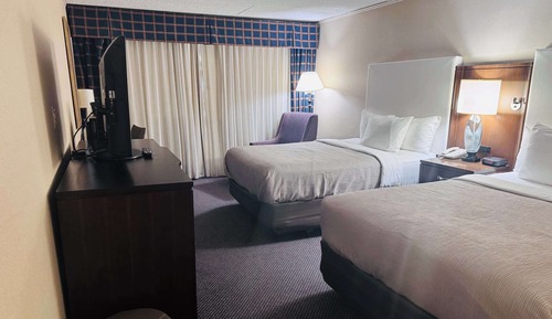 Room, 2 Double Beds, Accessible, Non Smoking (Roll-In Shower)