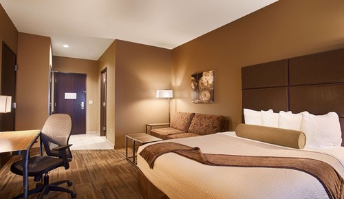 Suite, 1 King Bed, Non Smoking, Refrigerator & Microwave (with Sofabed)